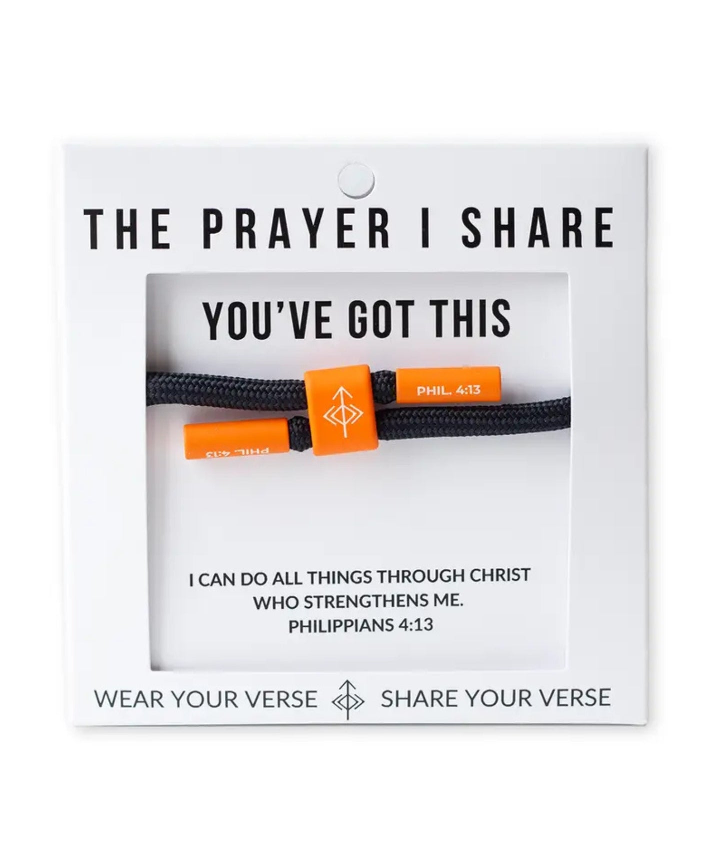 The Prayer I Share Cord Bracelet You've Got This