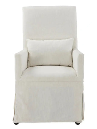 Washable White Dining Chair