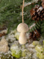 Mango Wood Mushroom Ornaments