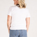 Charleston Graphic Tee White
