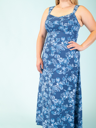 Paisley Floral Maxi Dress