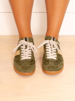 Sydney Olive Suede - Sneaker