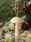 Mango Wood Mushroom Ornaments