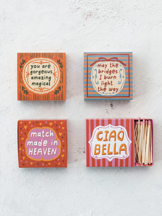 Fun Matchbox w/ Sayings