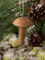 Mango Wood Mushroom Ornaments