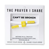 The Prayer I Share Cord Bracelet Can't Be Broken