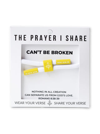 The Prayer I Share Cord Bracelet Can't Be Broken