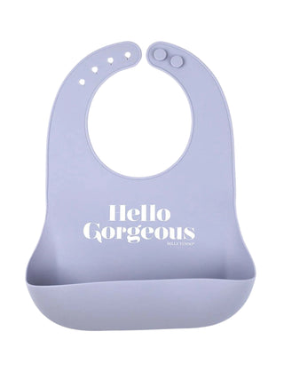 Silicone Wonder Bib Hello Gorgeous