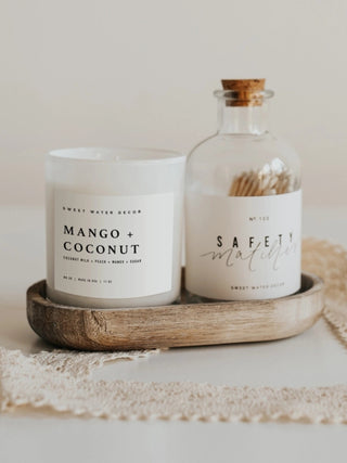 Mango and Coconut Soy Candle