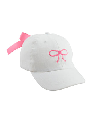 Bow Embroidered Hat