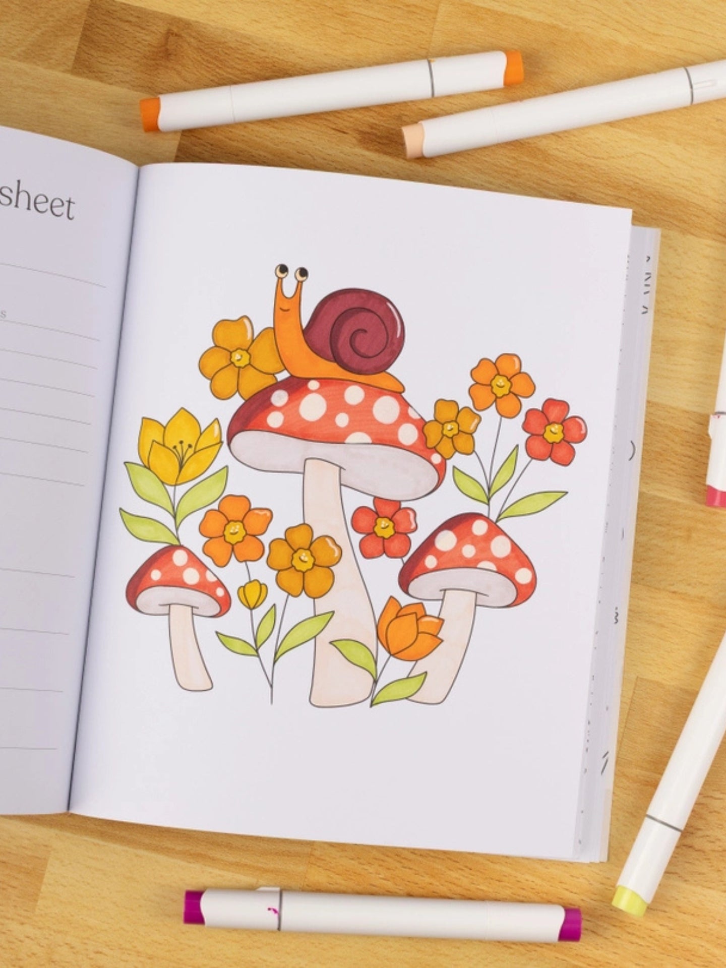 Garden Avenue Coloring Book