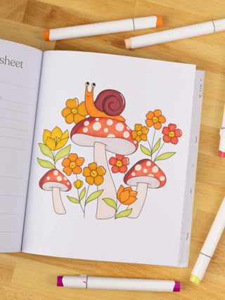 Garden Avenue Coloring Book