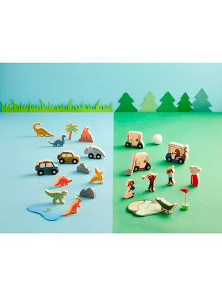 Dino Wood Toy Set