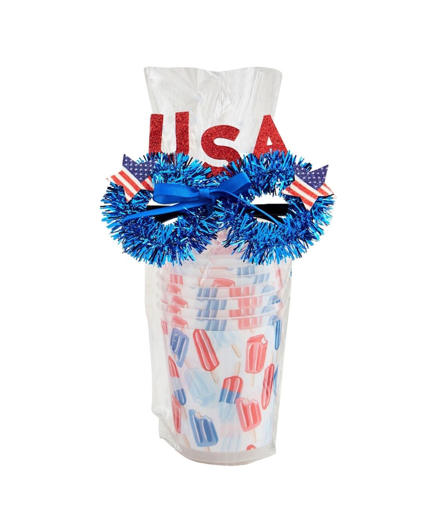 4th of July Party Cup Sets Popsicles