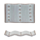 Stoneware Soap Dish Dots