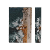 Canvas Ocean Book Storage Box Waves