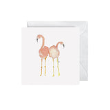 Gift Enclosure Card Flamingo