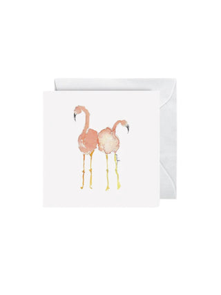 Gift Enclosure Card Flamingo