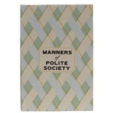 Canvas Book Storage Box Manners of Polite Society