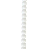 Blue & White Taper Candle White Bauble