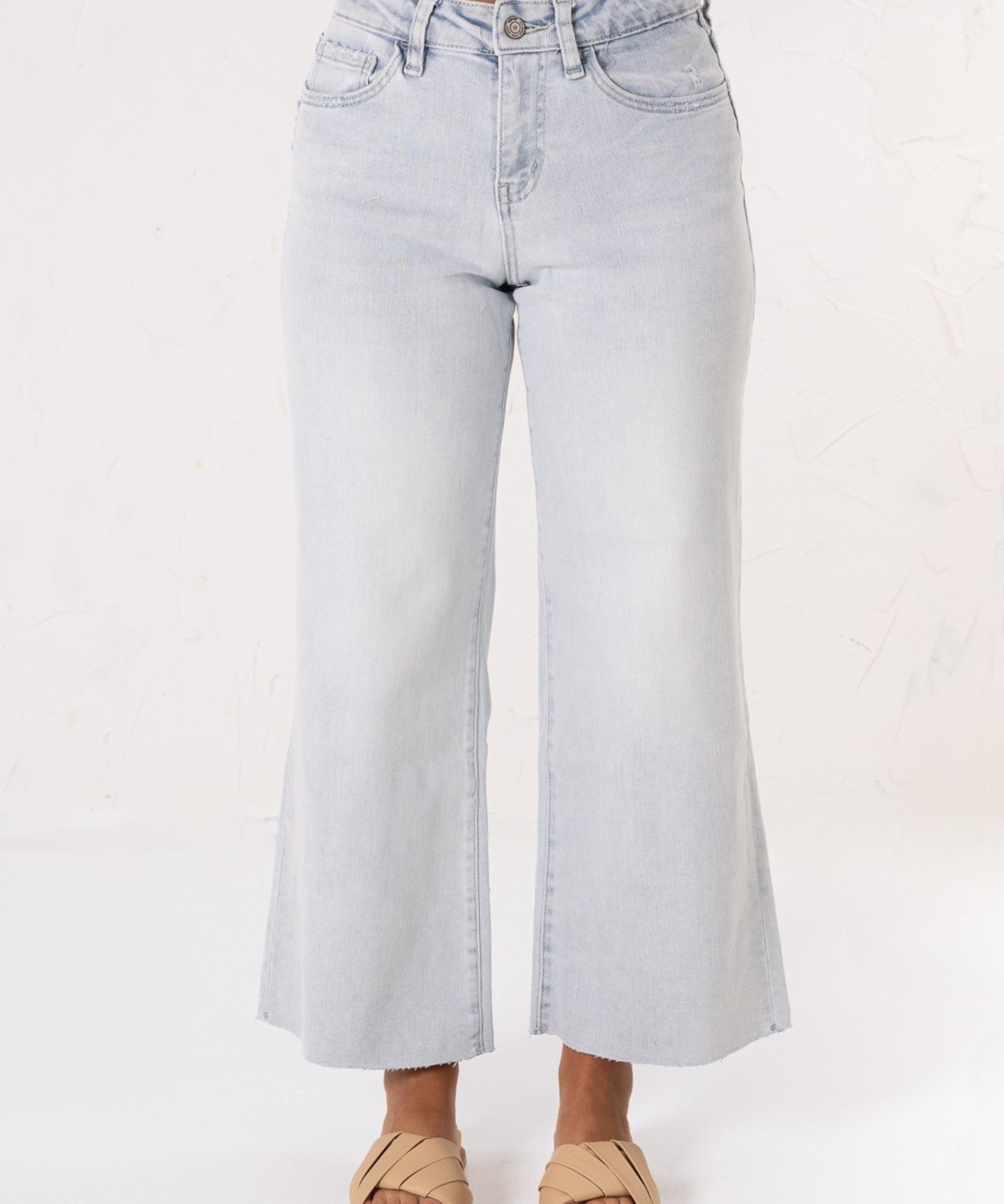 High Rise Wide Leg Jeans