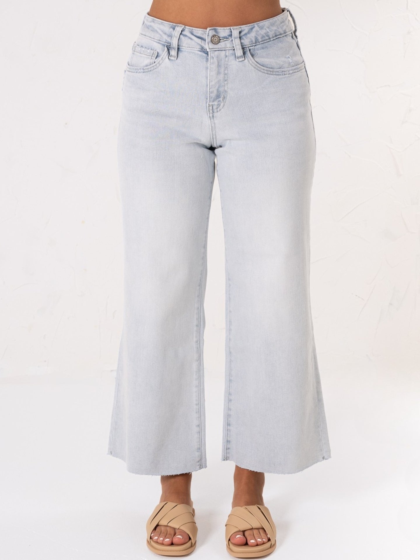 High Rise Wide Leg Jeans