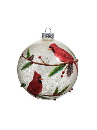 Cardinal Ball Ornament  