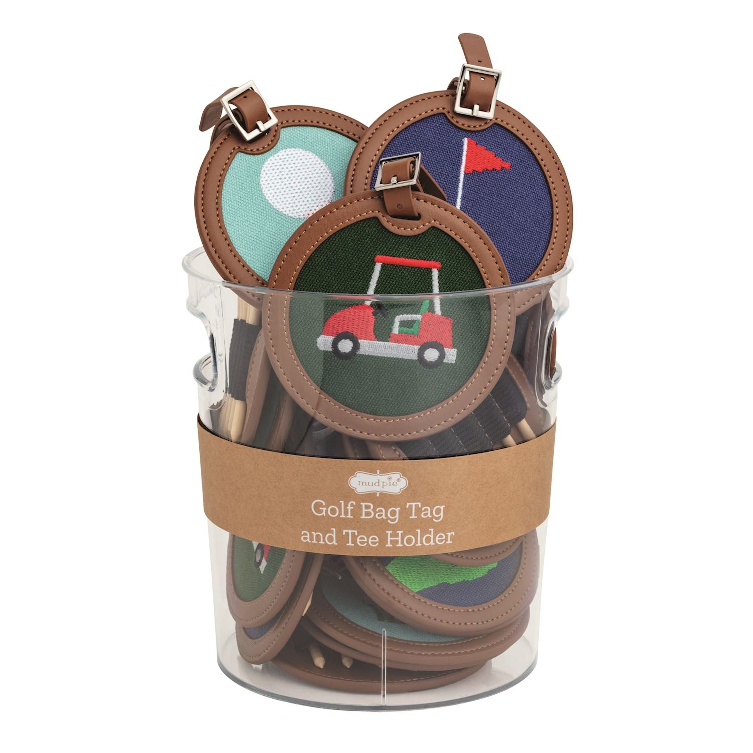 Needlepoint Golf Bag Tag