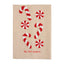 Candy Cane Bead Tea Towel