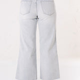 High Rise Wide Leg Jeans