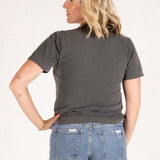 Charleston Graphic Tee Charcoal