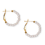 My Sister's Cottage | Waterproof | Pearl Hoops