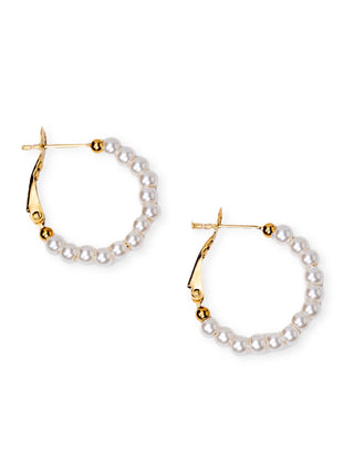 My Sister's Cottage | Waterproof | Pearl Hoops
