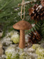 Mango Wood Mushroom Ornaments