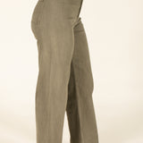 Straight Leg Denim Pants