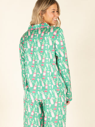 Champagne Bottle Pajama Set