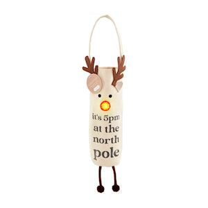 Christmas Light Up Wine Bag-Reindeer