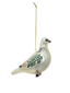 Glass Dove Ornament