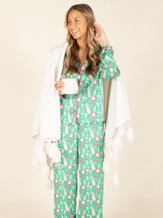 Champagne Bottle Pajama Set