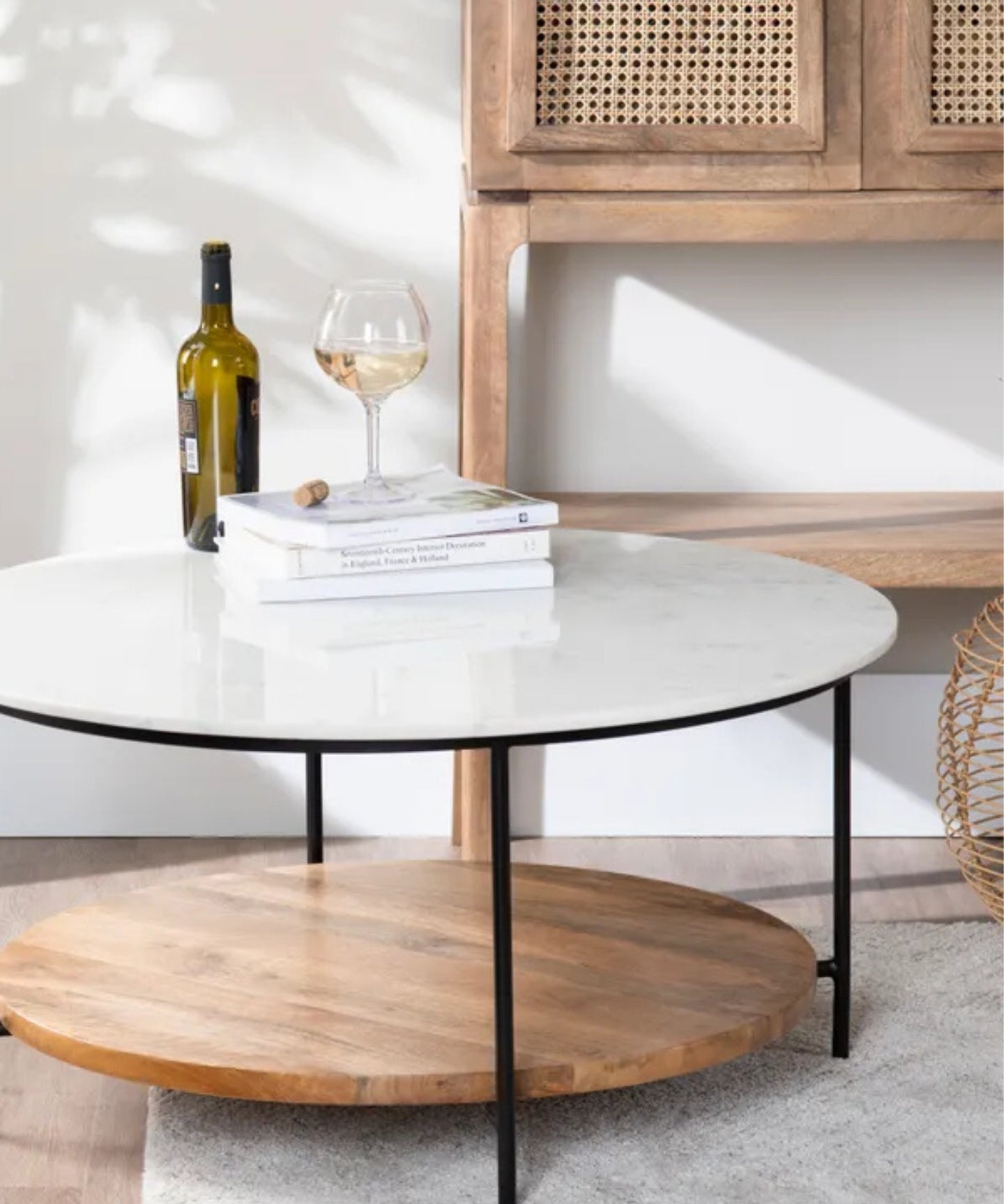 Brewpub Round Cocktail Table