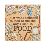 Circa Paper Napkins Look at Food