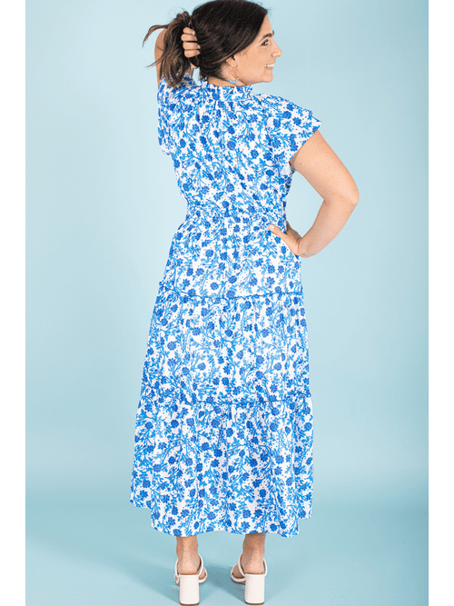 Bluebell Blossom Midi Dress