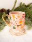 Christmas Pedestal Mug-Gingerbread