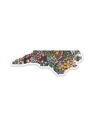 North Carolina Sticker Black