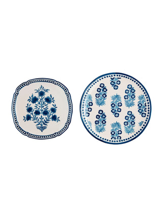 Block Print Nested Platter