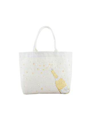 Sparkle Tote White