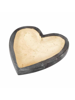 Heart Trinket Trays Gray