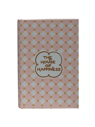 Canvas Book Storage Box The House of Happiness