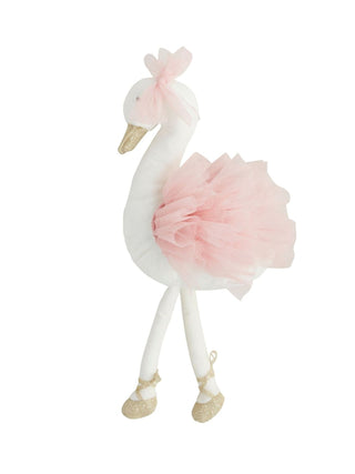 Velvet Princess Plush Swan