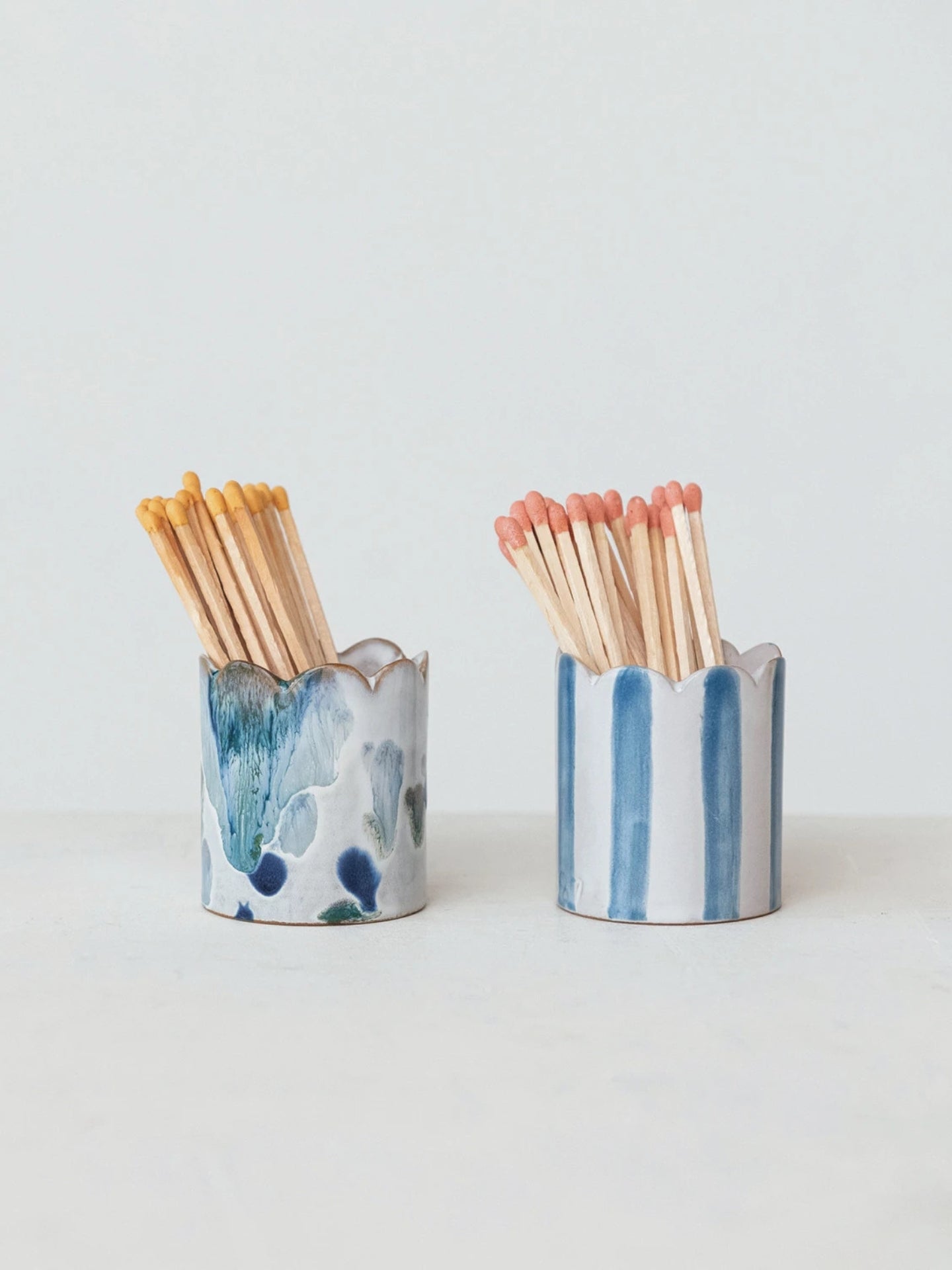 Stoneware Matchstick Holder